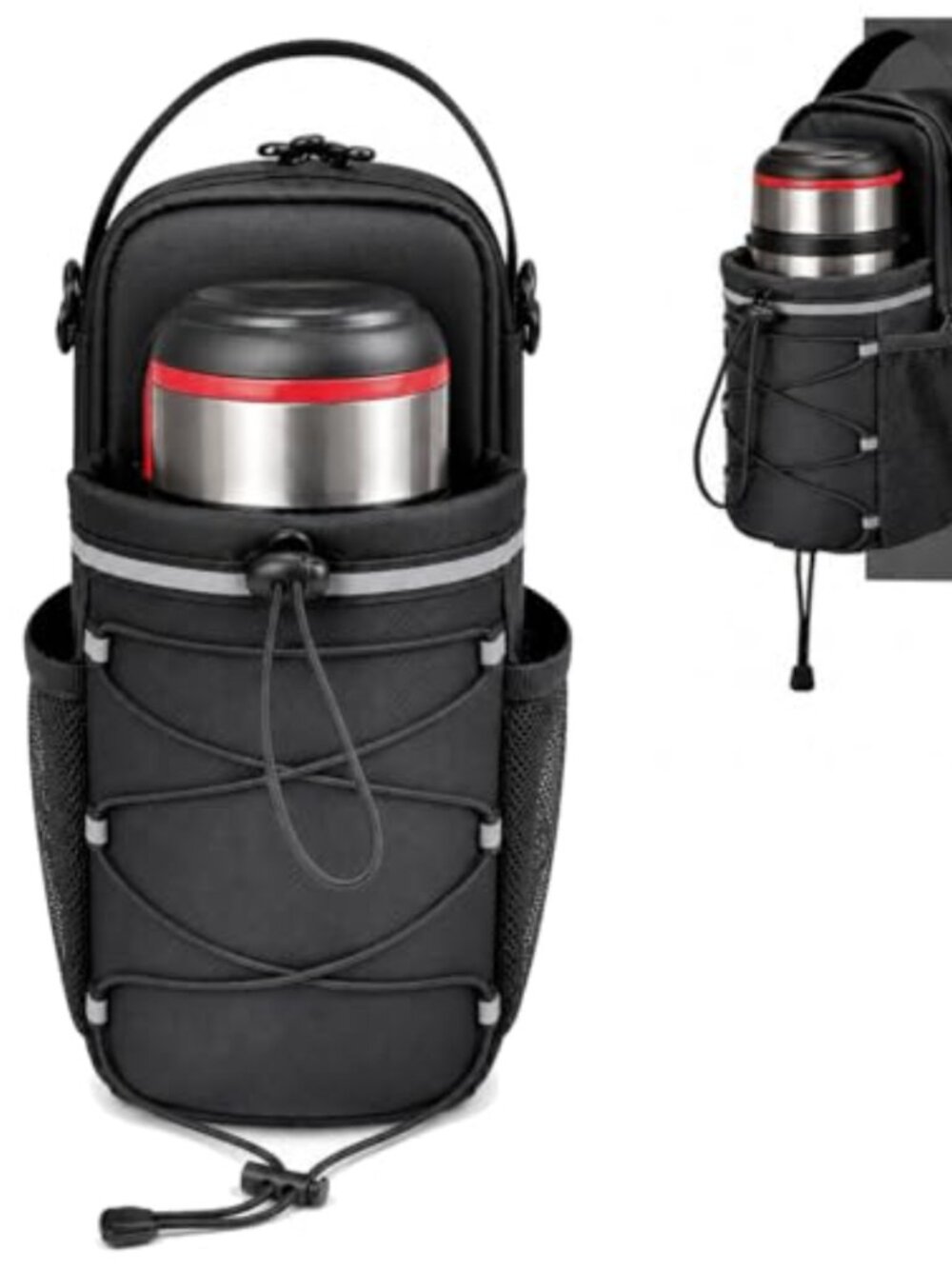 Magnetic Gym Bag Crossbody Water Bottle Holder Waterproof